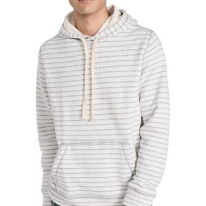Rails Mens Striped Hoodie Size L Smith Pullover Sweater With Drawstring